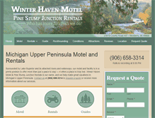 Tablet Screenshot of michigan-upper-peninsula.com